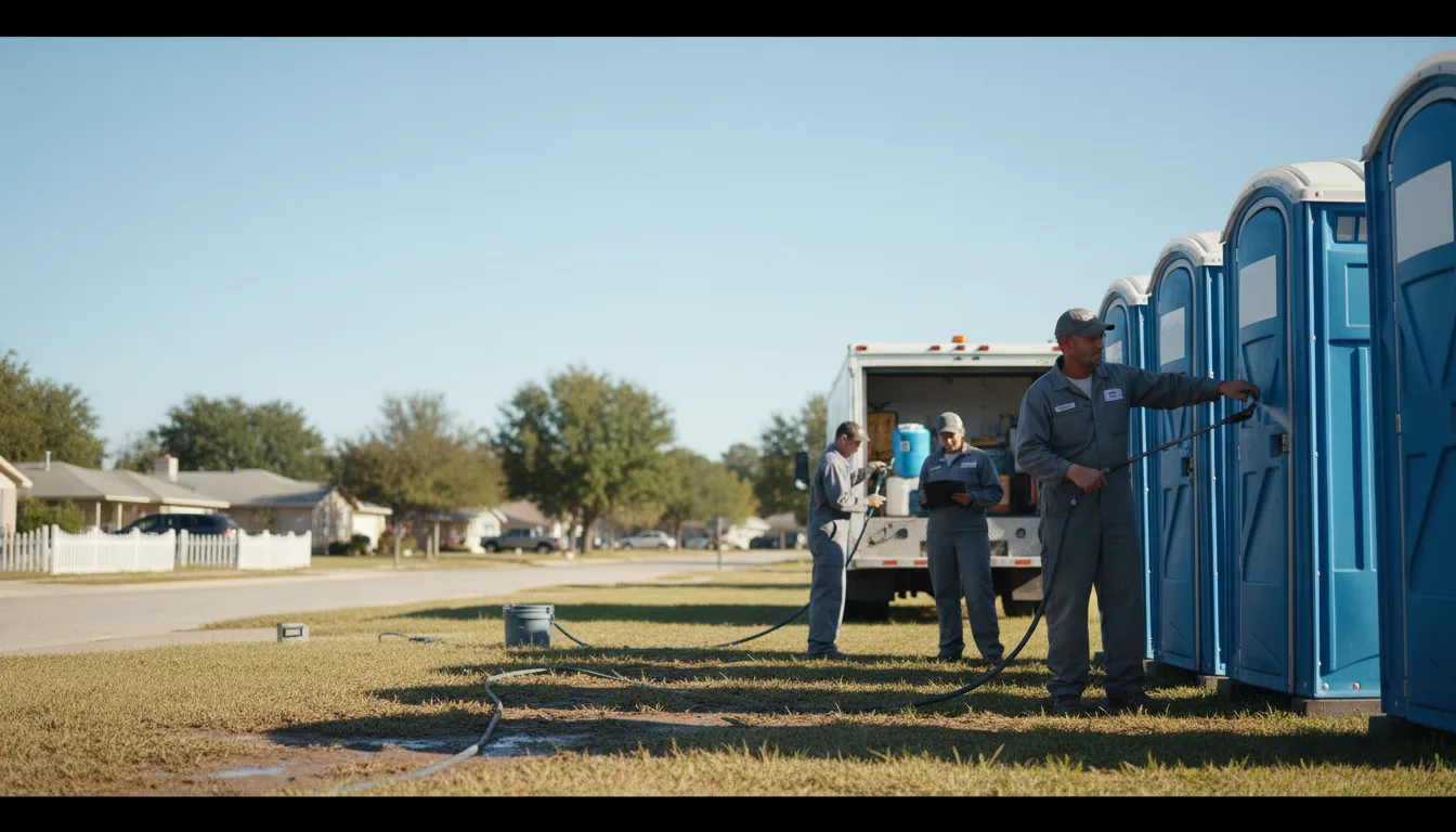 Long-Term Portable Toilet Rental in Vernon, MI near me